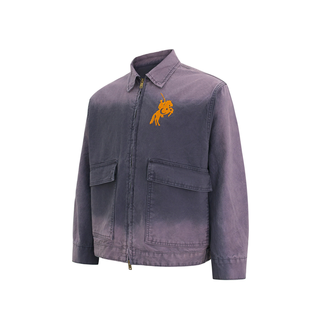 Omirad Vintage Washed Zip Jacket