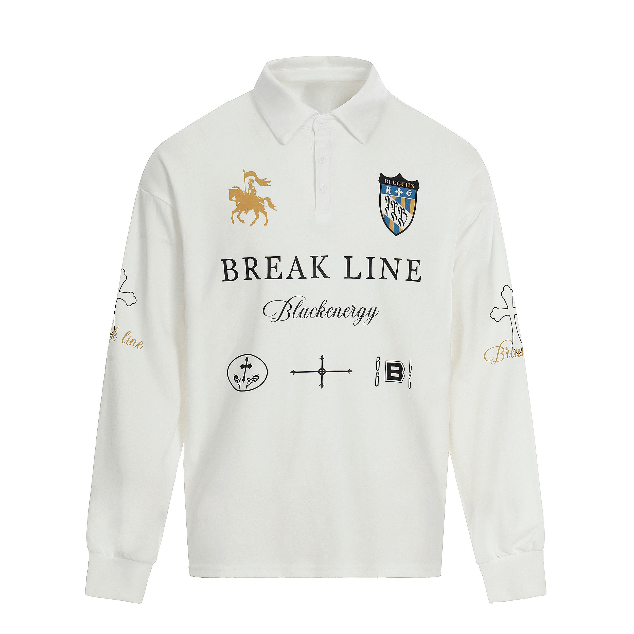 Omirad Break Line Graphic Polo