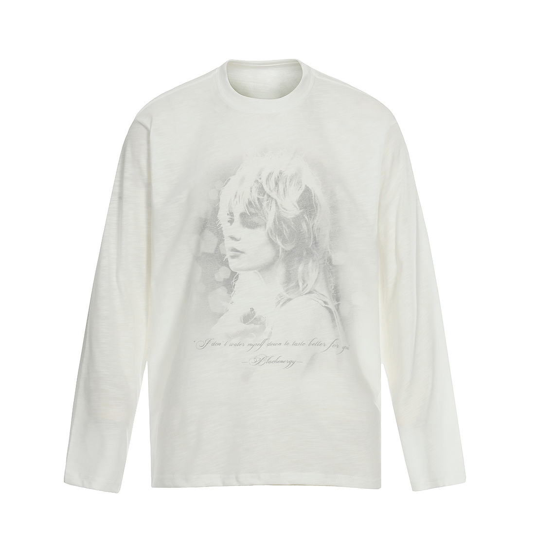 Omirad Vintage Portrait Graphic Long Sleeve Tee