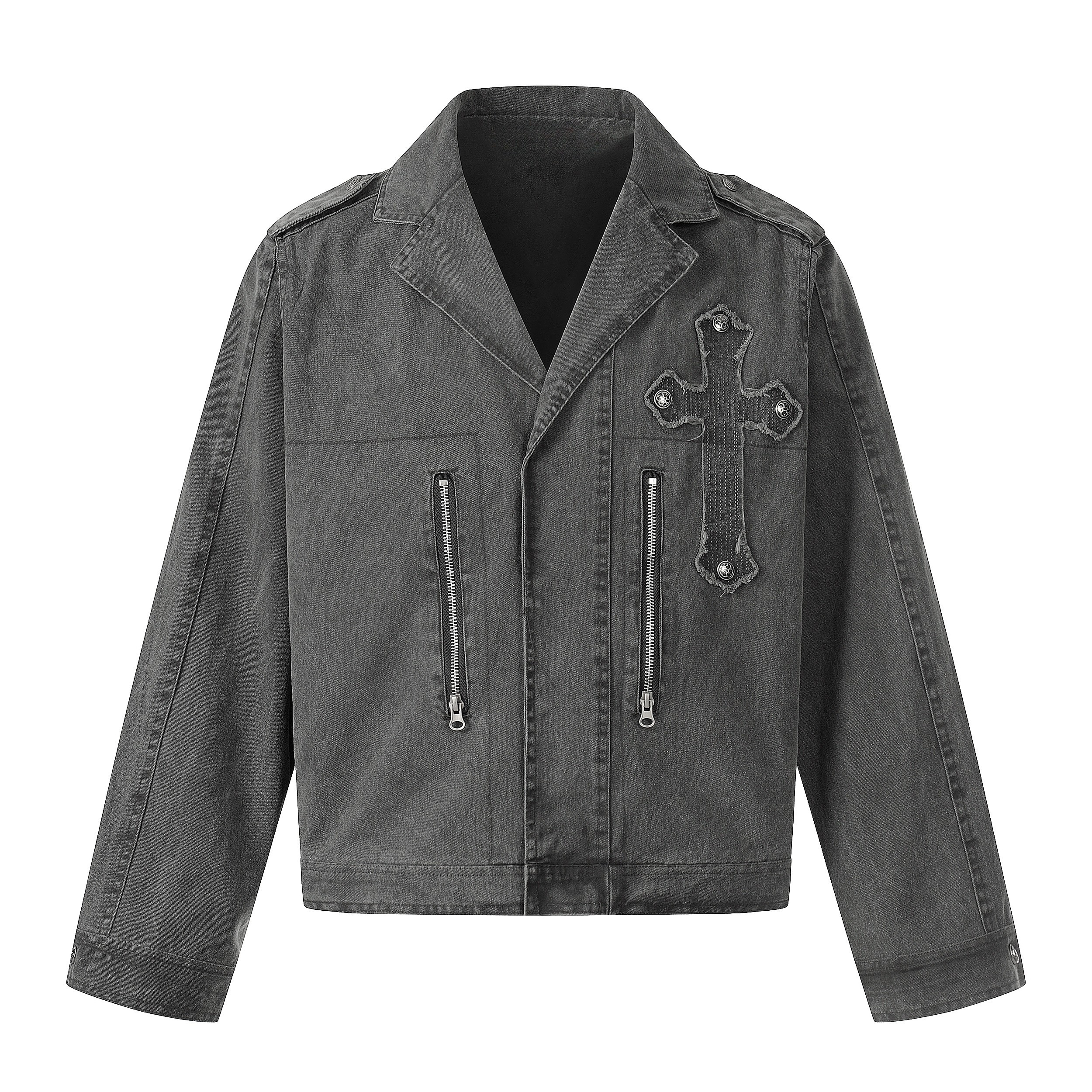 Omirad Vintage Cross Detail Jacket
