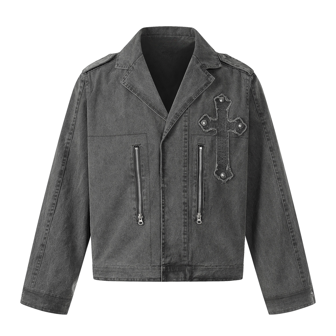 Omirad Vintage Cross Detail Jacket