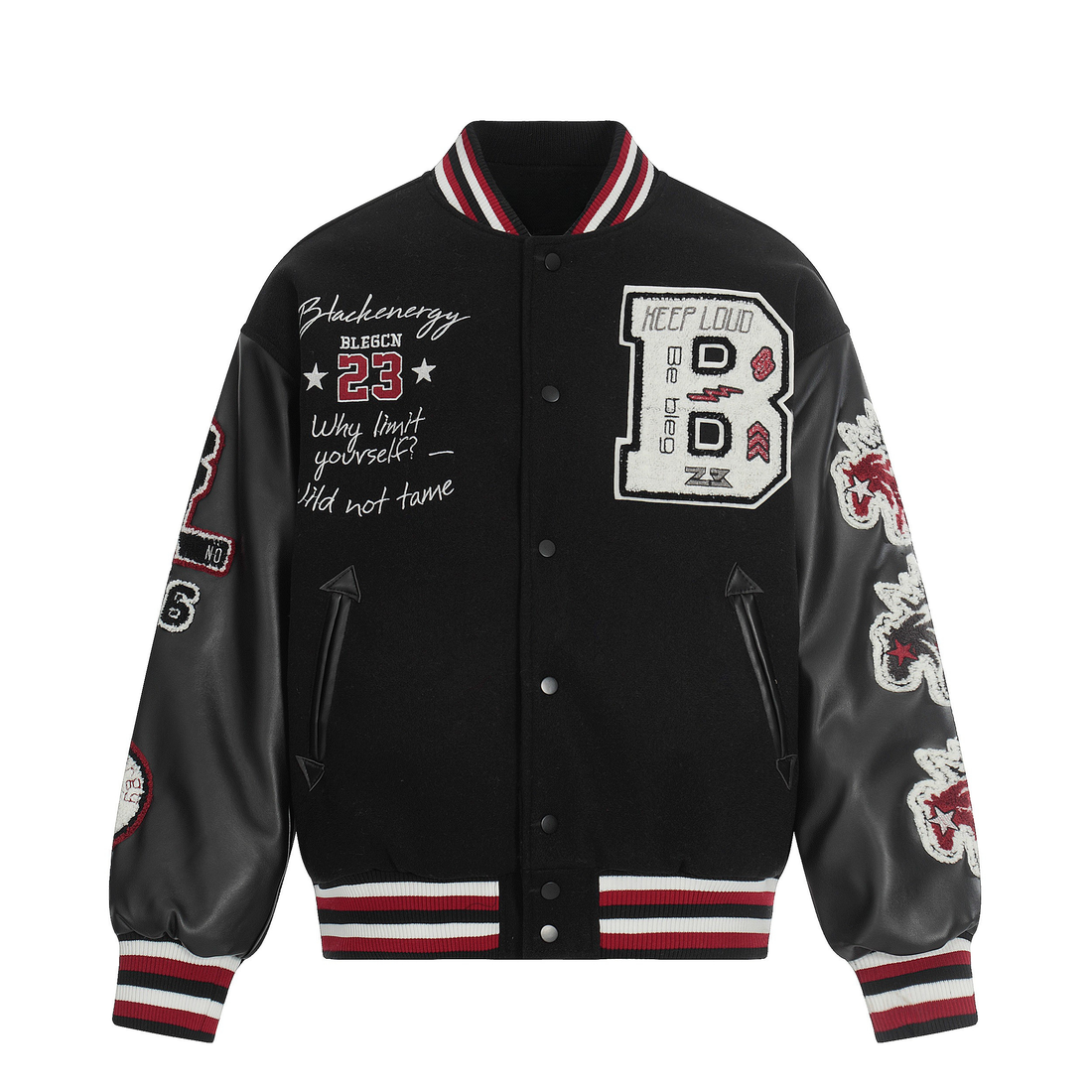 Omirad Wild at Heart Varsity Jacket