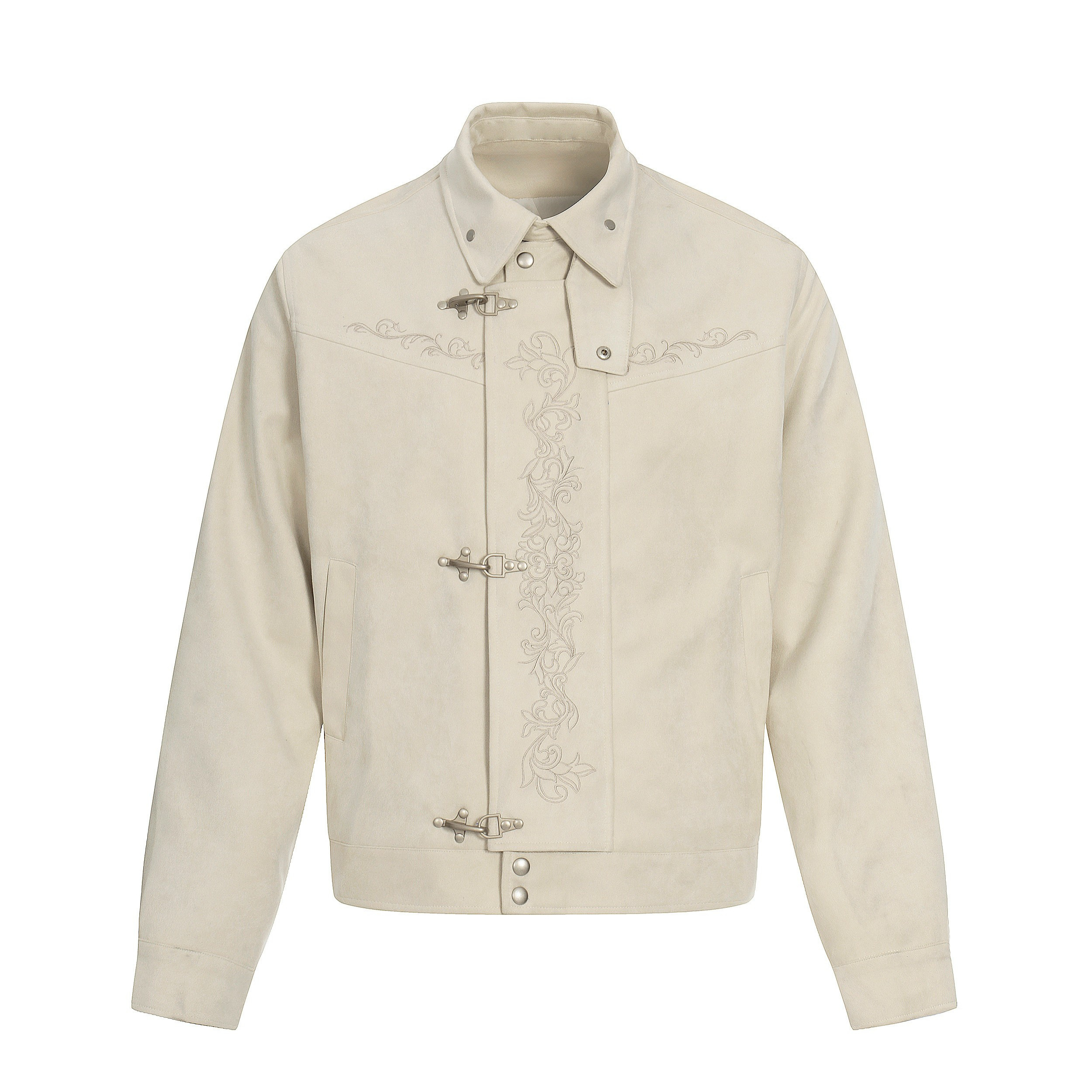 Omirad Toggle-Closure Embroidered Jacket