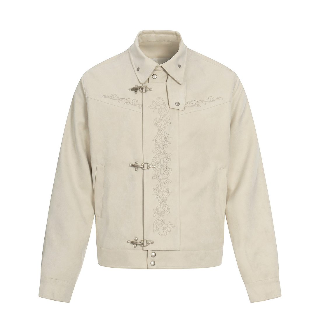 Omirad Toggle-Closure Embroidered Jacket