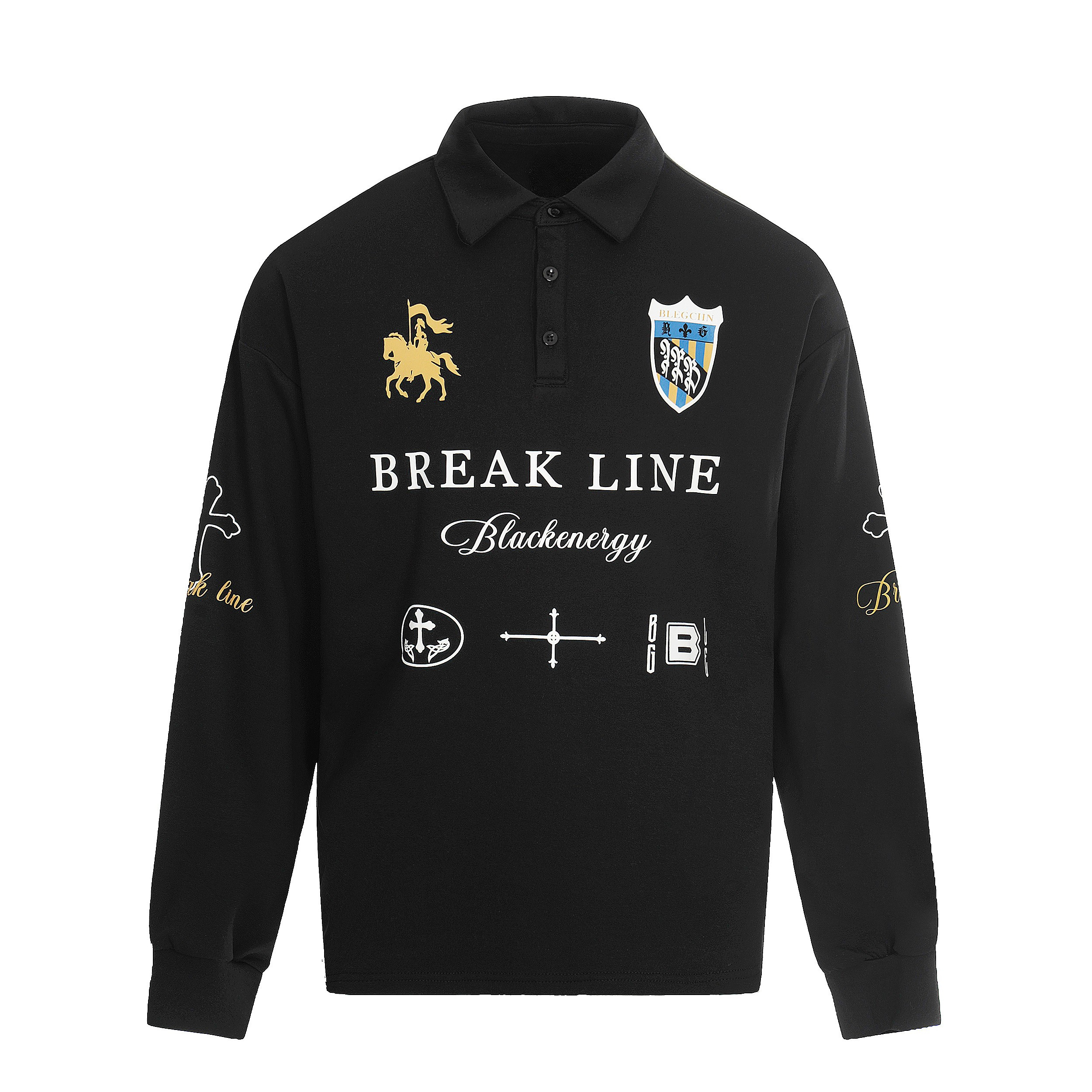 Omirad Break Line Graphic Polo
