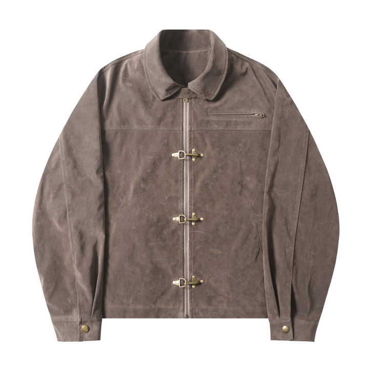 Omirad Vintage Toggle Zip Jacket