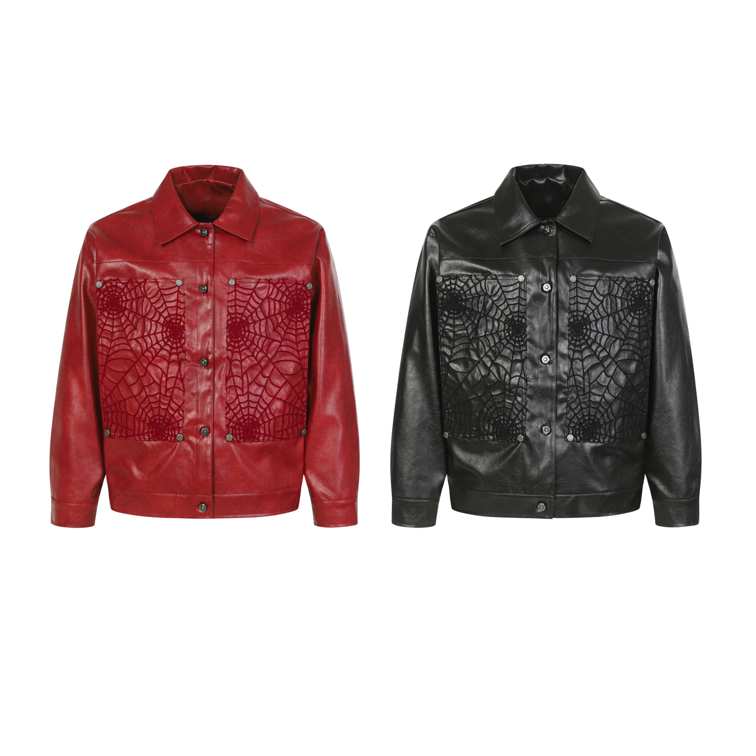 Omirad Web Embossed PU Jacket