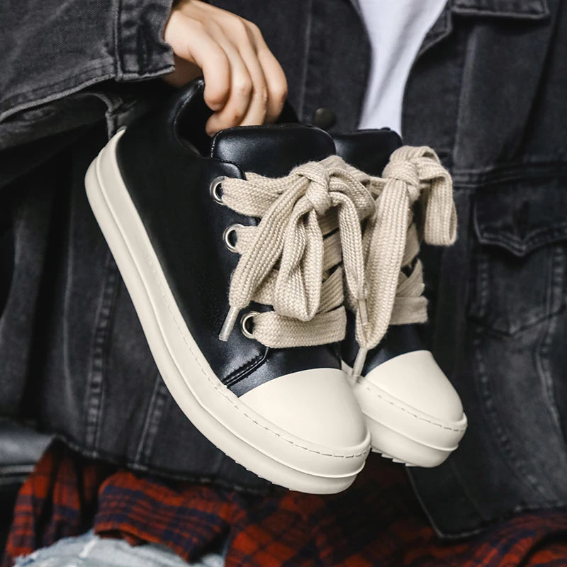 Men’s Autumn Casual Sneakers – Fashion Skateboard Running Walking Shoes