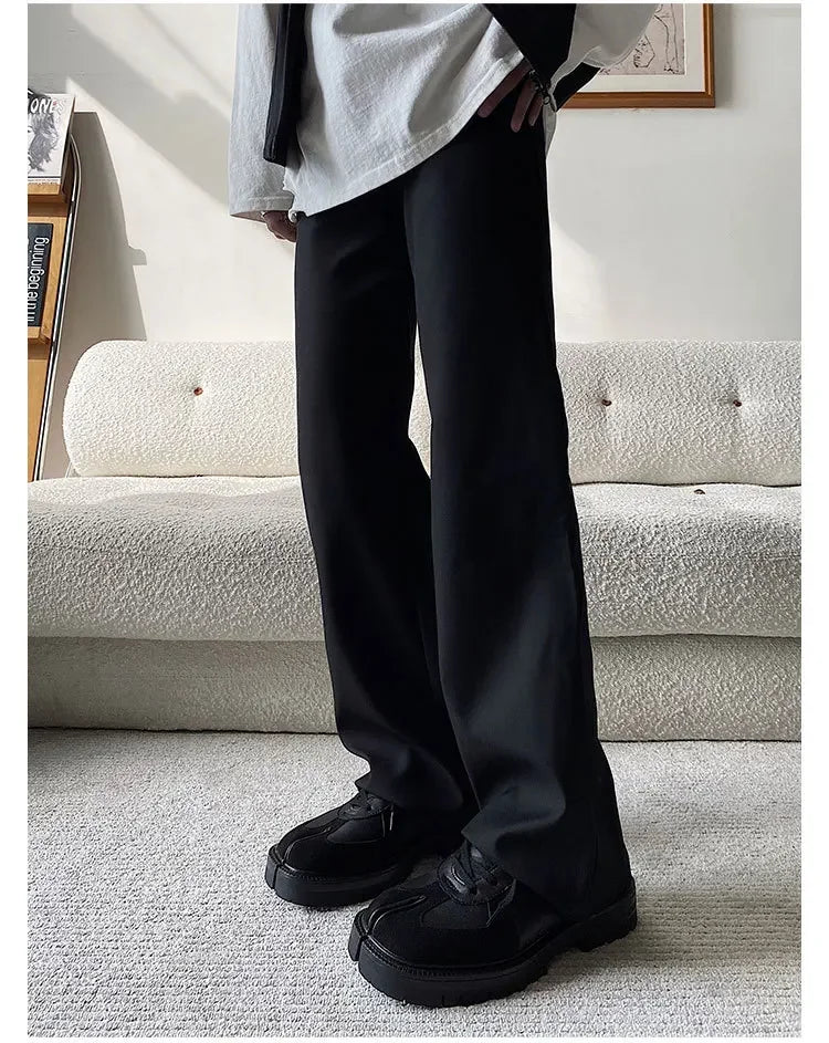 Unisex Tabi Shoes Genuine Leather Split Toe Sneakers Suede Low Top Casual