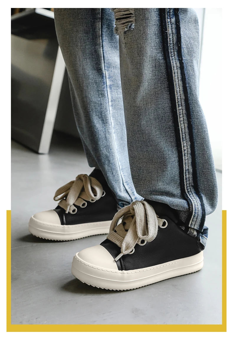 Men’s Autumn Casual Sneakers – Fashion Skateboard Running Walking Shoes