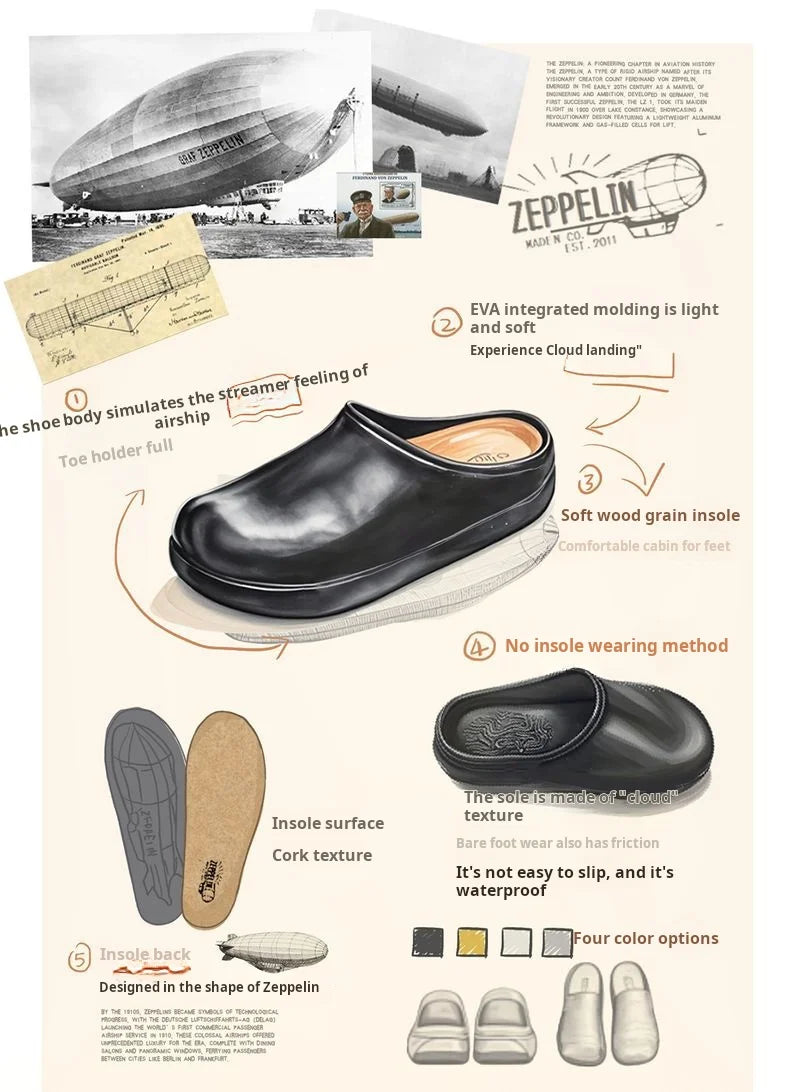 Maden Men’s Slip-On Waterproof EVA Outdoor Sandals