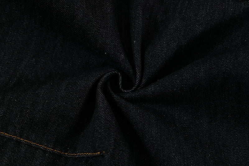 Y2K Scottish Plaid Spliced Baggy Wide-Leg Jeans – Streetwear 2024