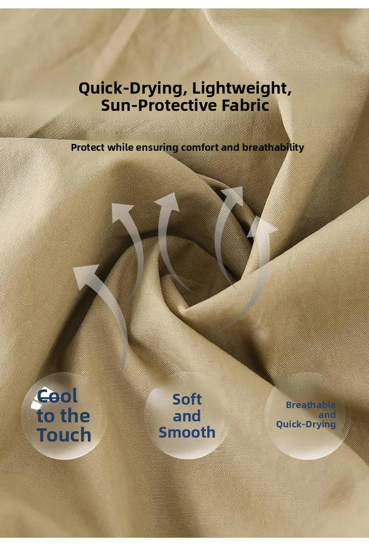 Women’s Retro Workwear Wide-Leg Pants – Summer Drapey Trousers