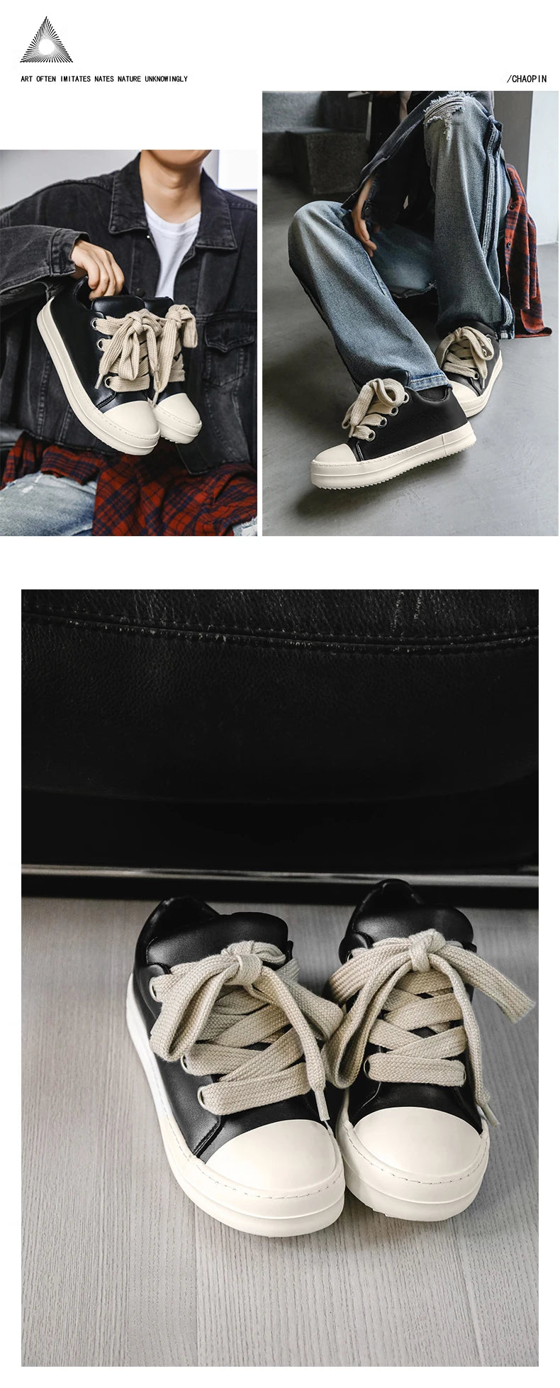 Men’s Autumn Casual Sneakers – Fashion Skateboard Running Walking Shoes