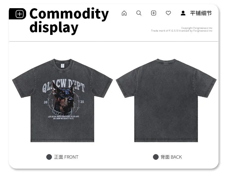 2025 new printed T-shirt