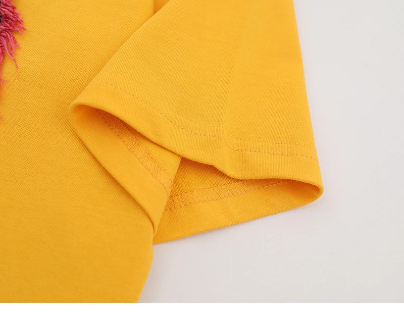 Men’s Oversized Hip Hop Butterfly Graphic Tee