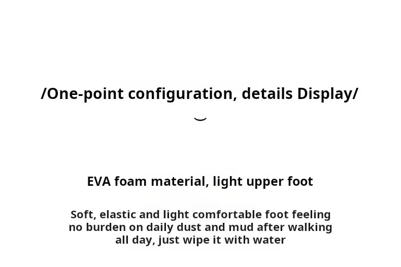 Maden Men’s Slip-On Waterproof EVA Outdoor Sandals