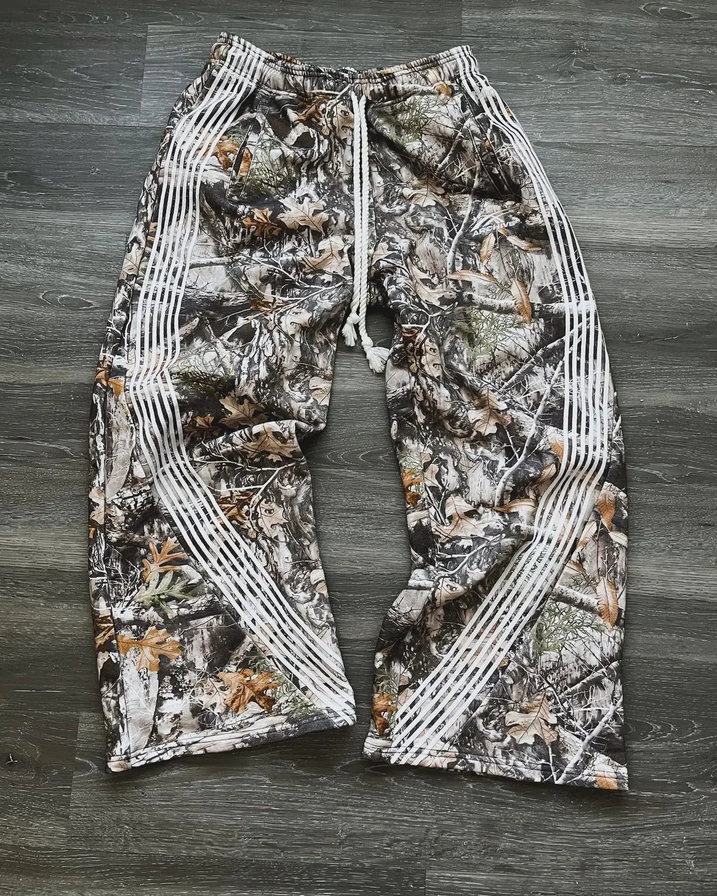 Y2K Camouflage Joggers – Unisex Gothic Harajuku Pants