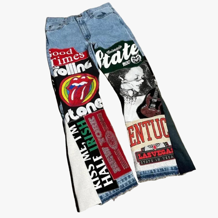 Rock Star Wide-Legged Pants