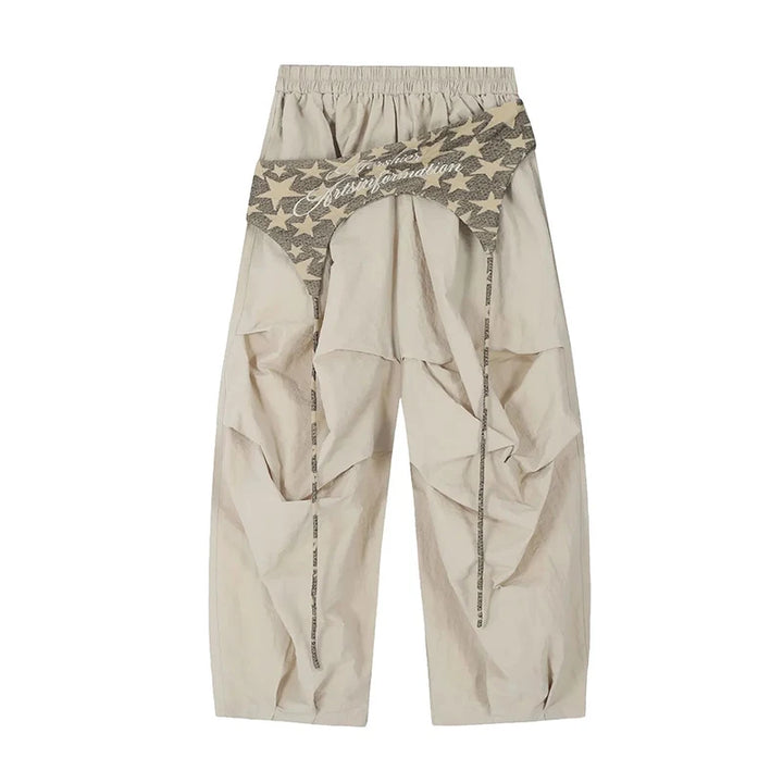 Y2K Patchwork Cargo Pants for Women