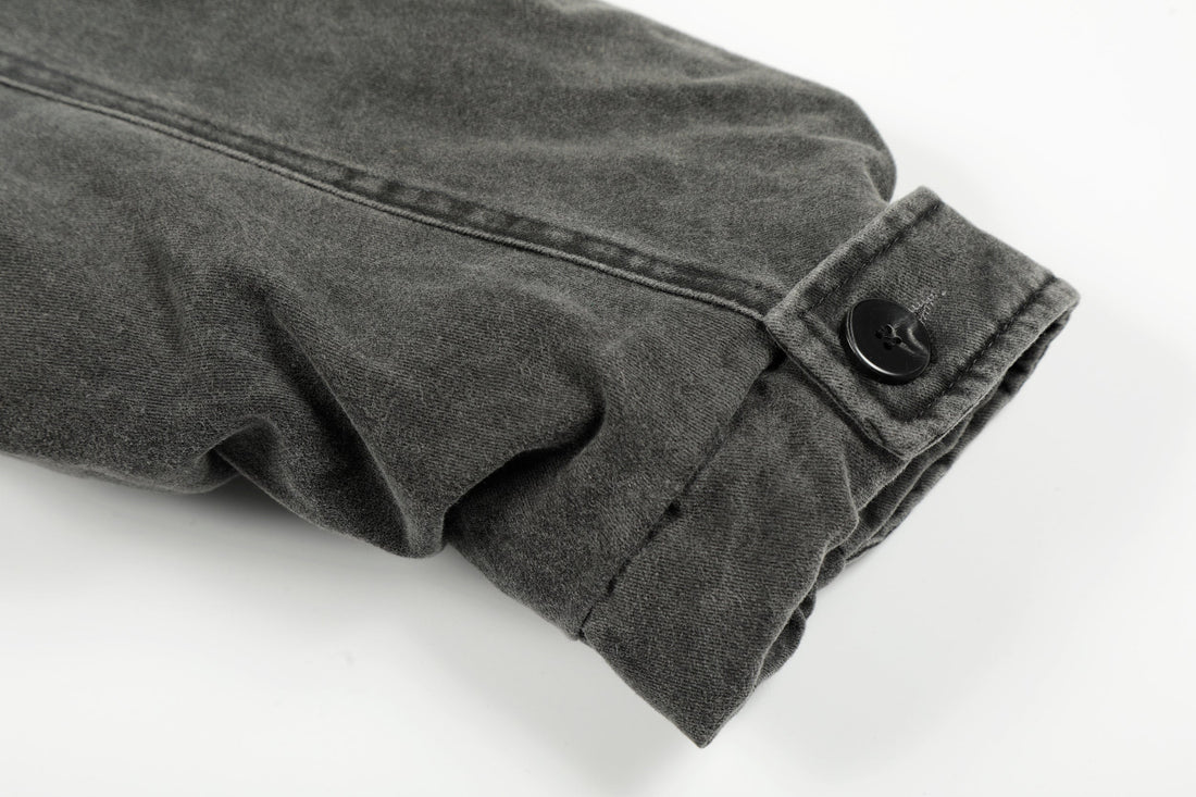 Omirad Washed Cotton Bomber Jacket