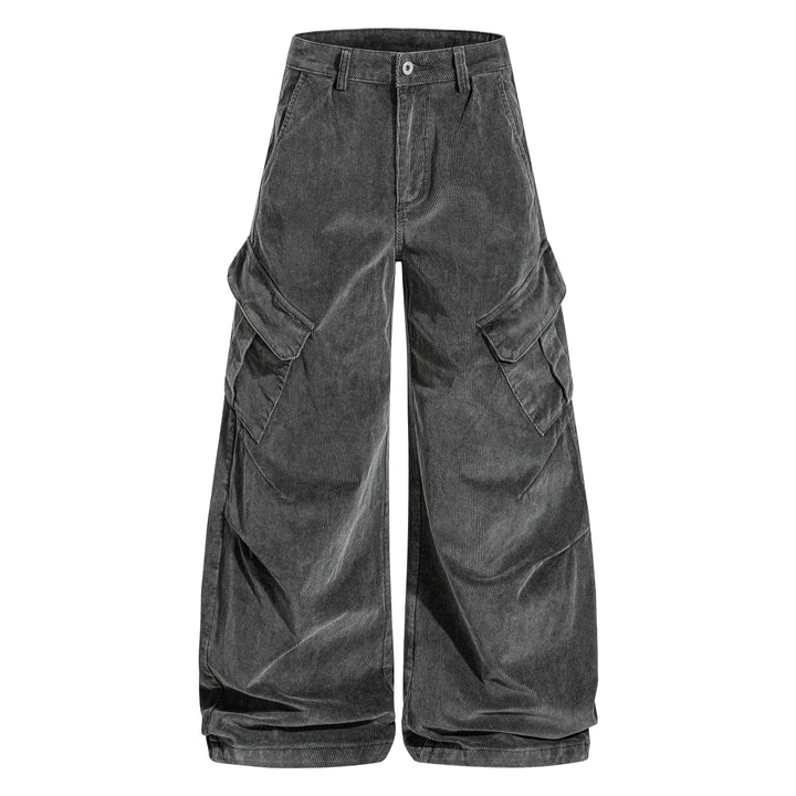 Omirad Washed Cargo Barrel Pants
