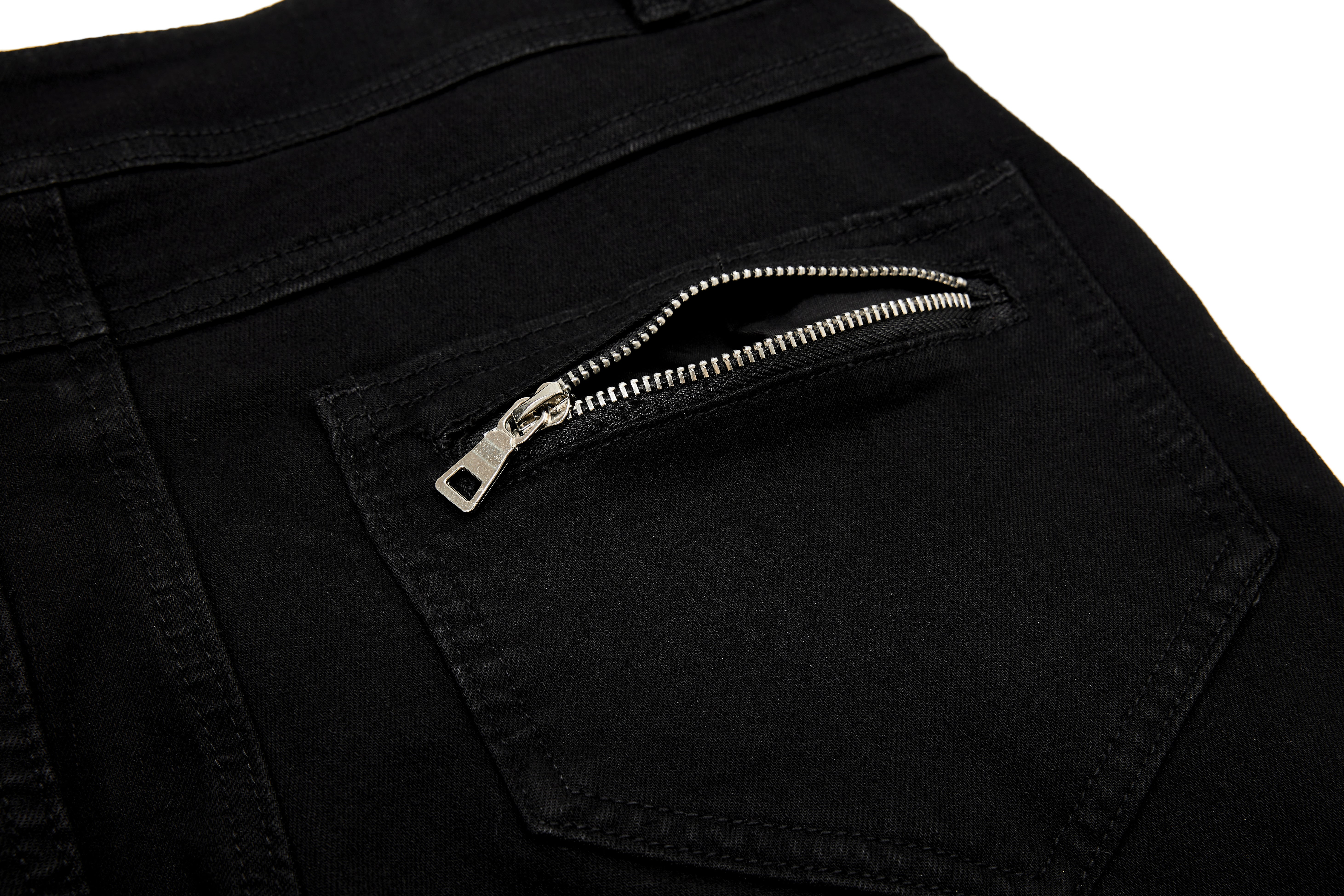 Omirad Zipper Detail Flared Pants