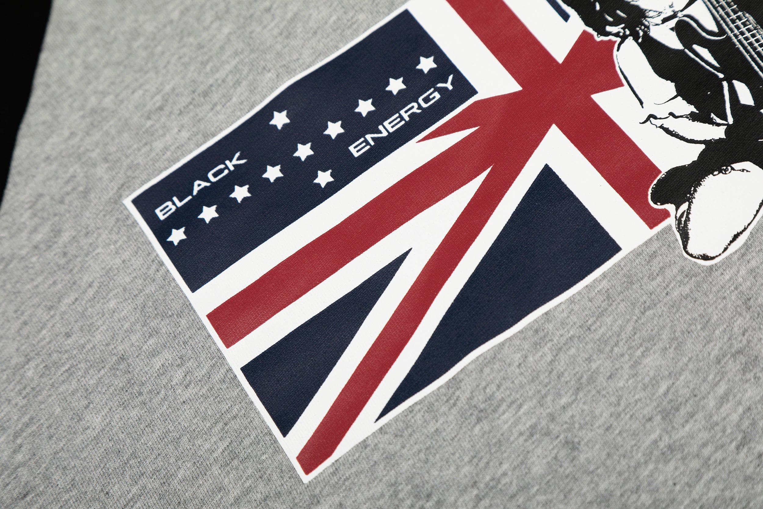 Omirad Union Flag Graphic Raglan Long Sleeve Tee