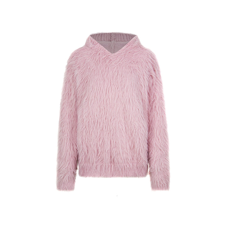 Omirad Long-Fur Graphic Sweater