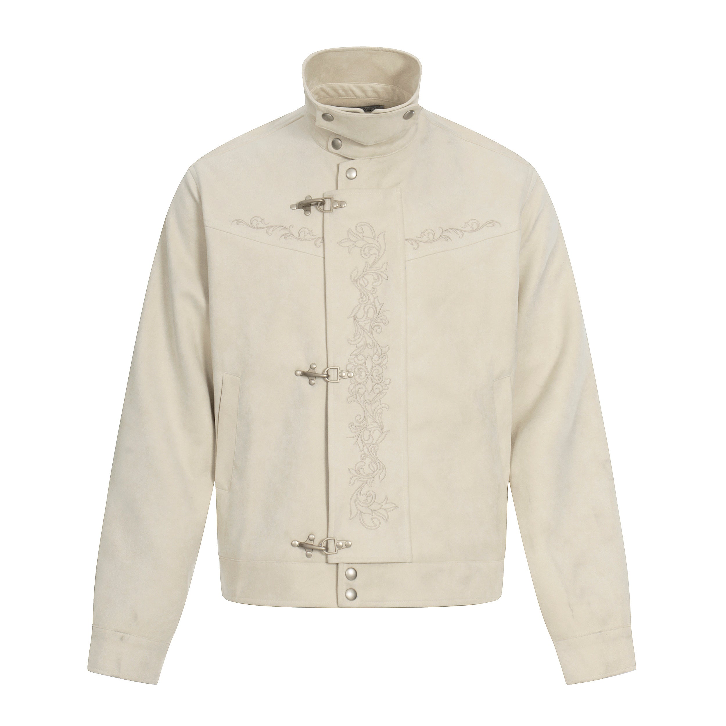 Omirad Toggle-Closure Embroidered Jacket