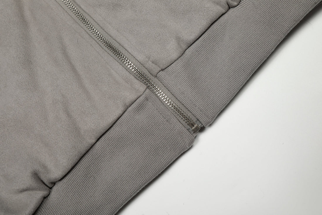 Omirad Reversible Faux Suede Fur Hooded Jacket