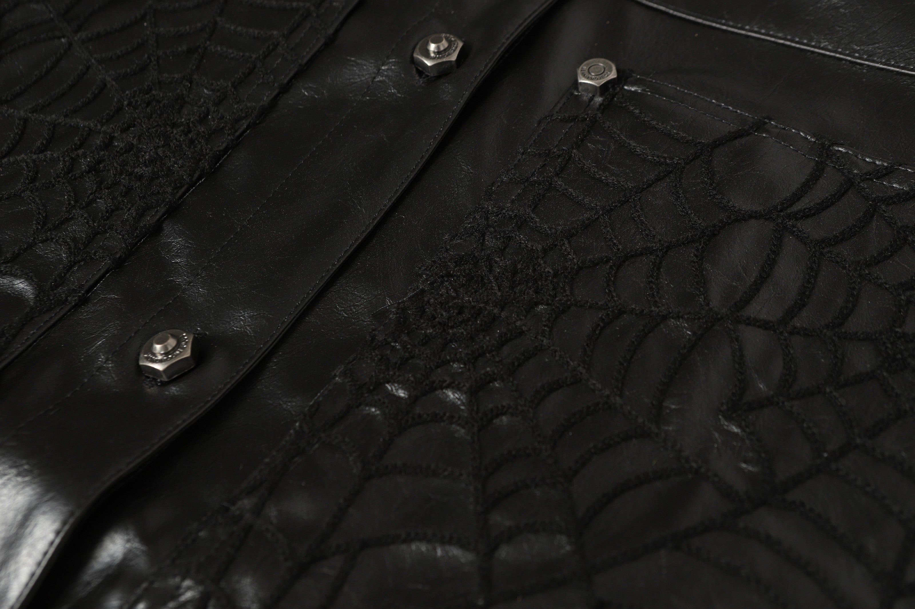 Omirad Web Embossed PU Jacket
