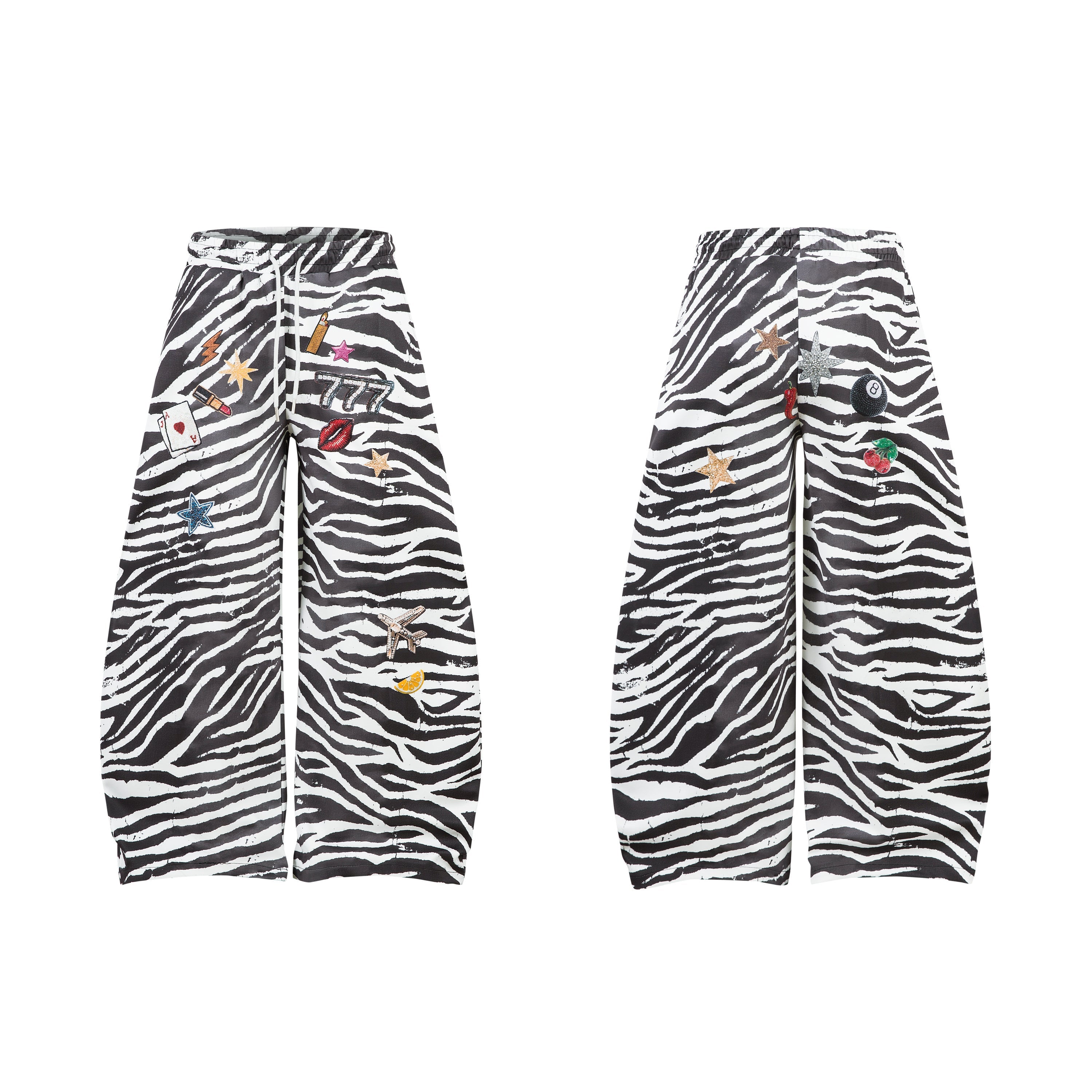 Omirad Zebra Patch Barrel Pants