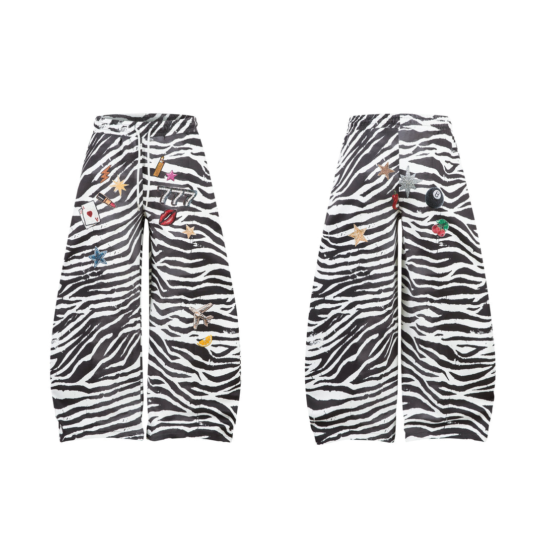 Omirad Zebra Patch Barrel Pants