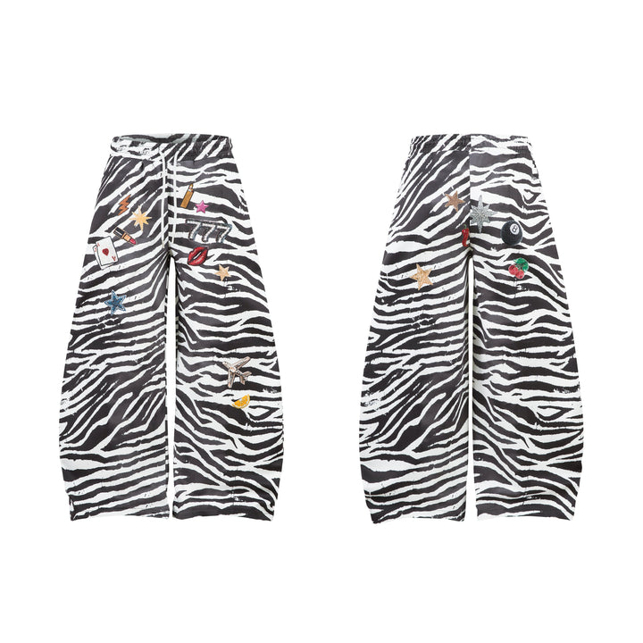 Omirad Zebra Patch Barrel Pants