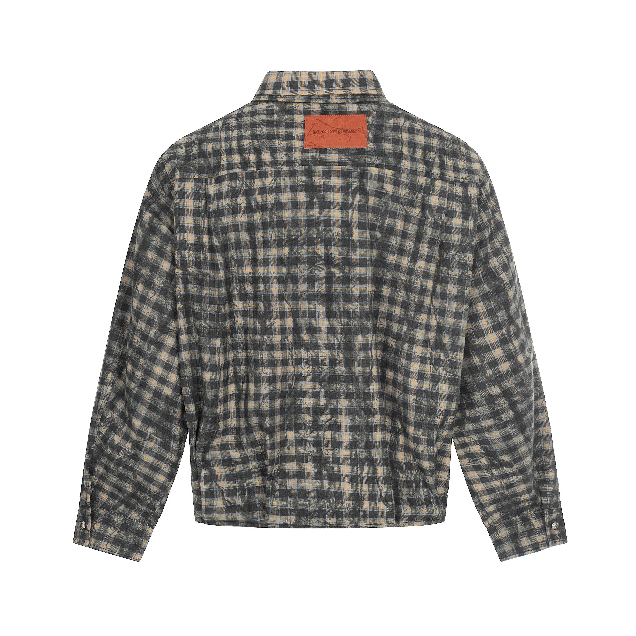 Omirad Vintage Plaid Button-Up Jacket