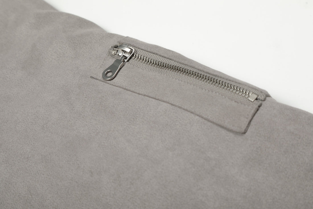 Omirad Reversible Faux Suede Fur Hooded Jacket