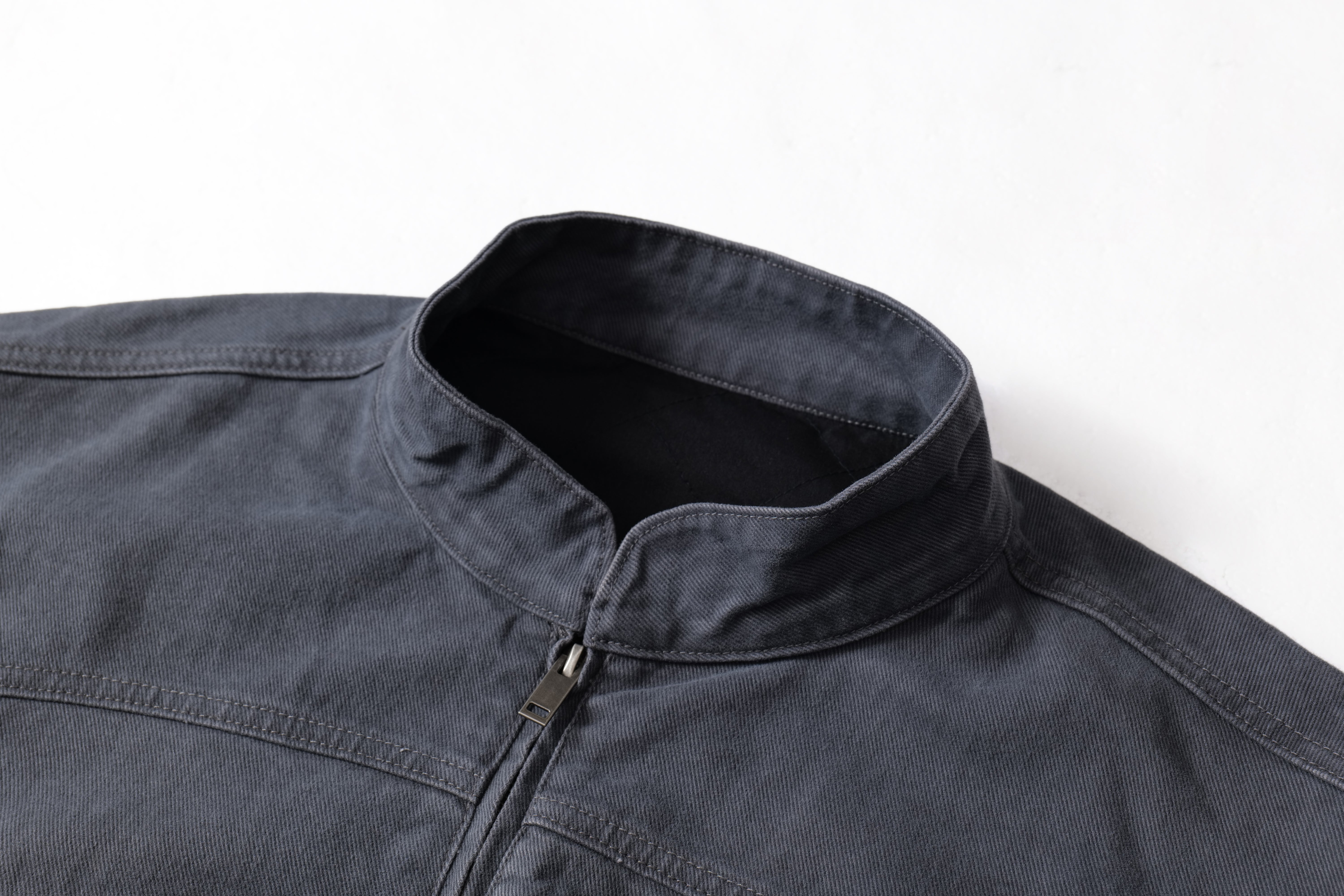 Omirad Washed Curved-Panel Bomber Jacket