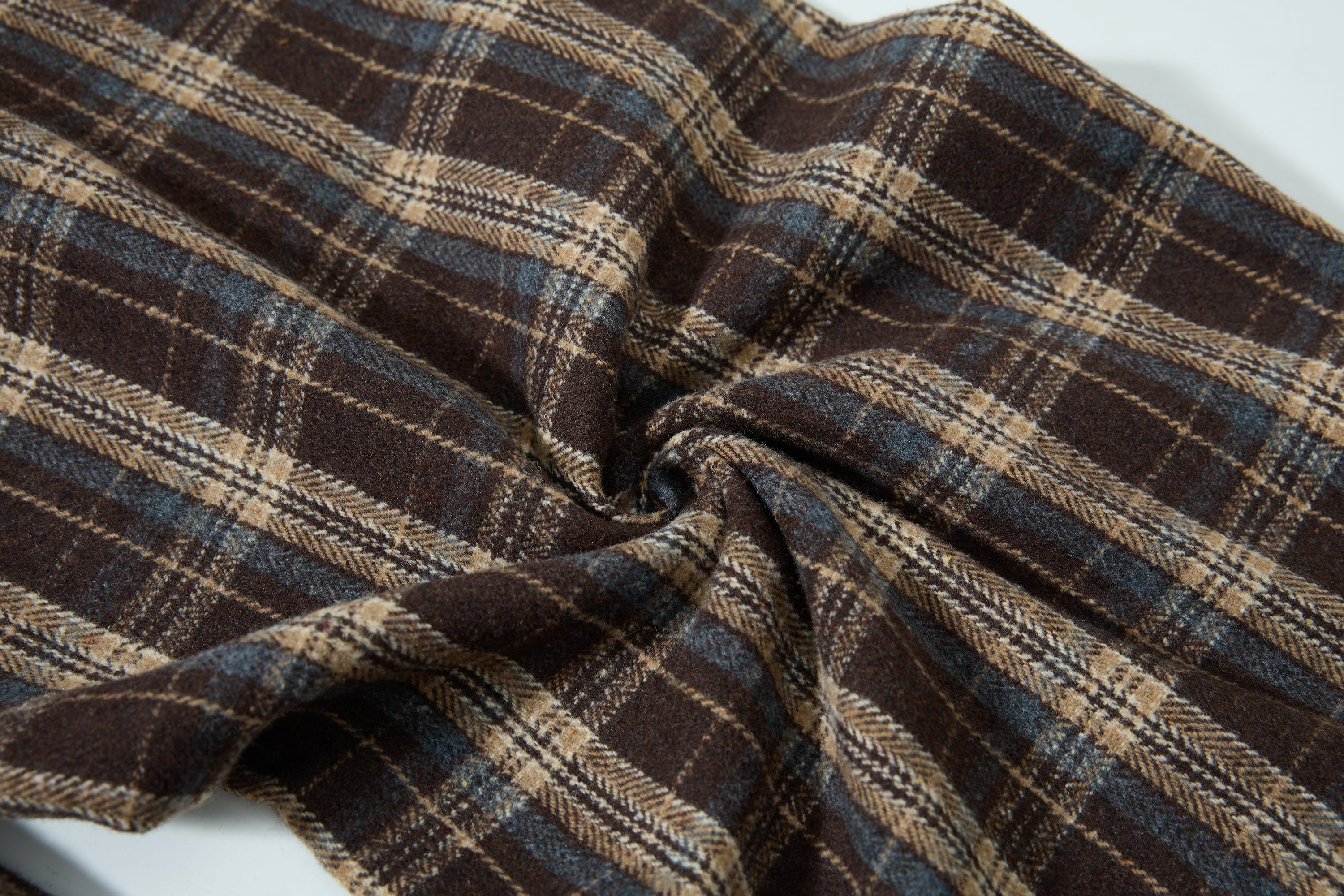 Omirad Vintage Check Wool-Blend Cargo Pants