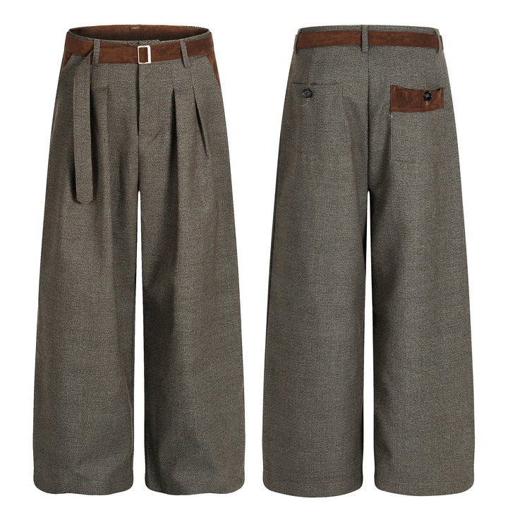 Omirad Vintage Wide-Leg Suit Pants