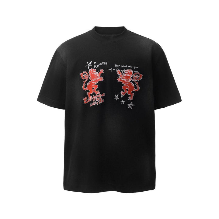 Omirad Vintage Crest Graphic T-Shirt