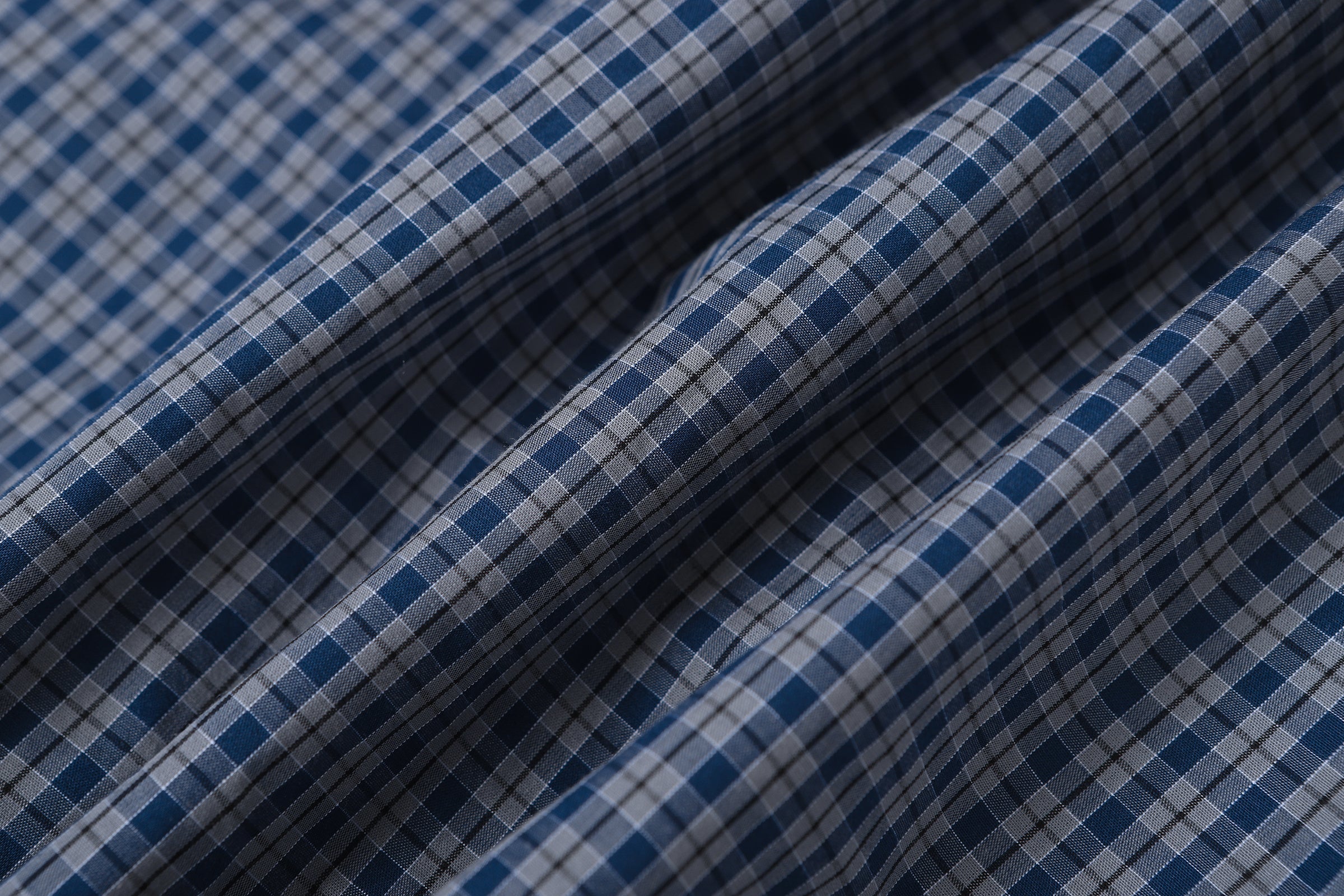 Omirad Patchwork Graphic Plaid Shirt