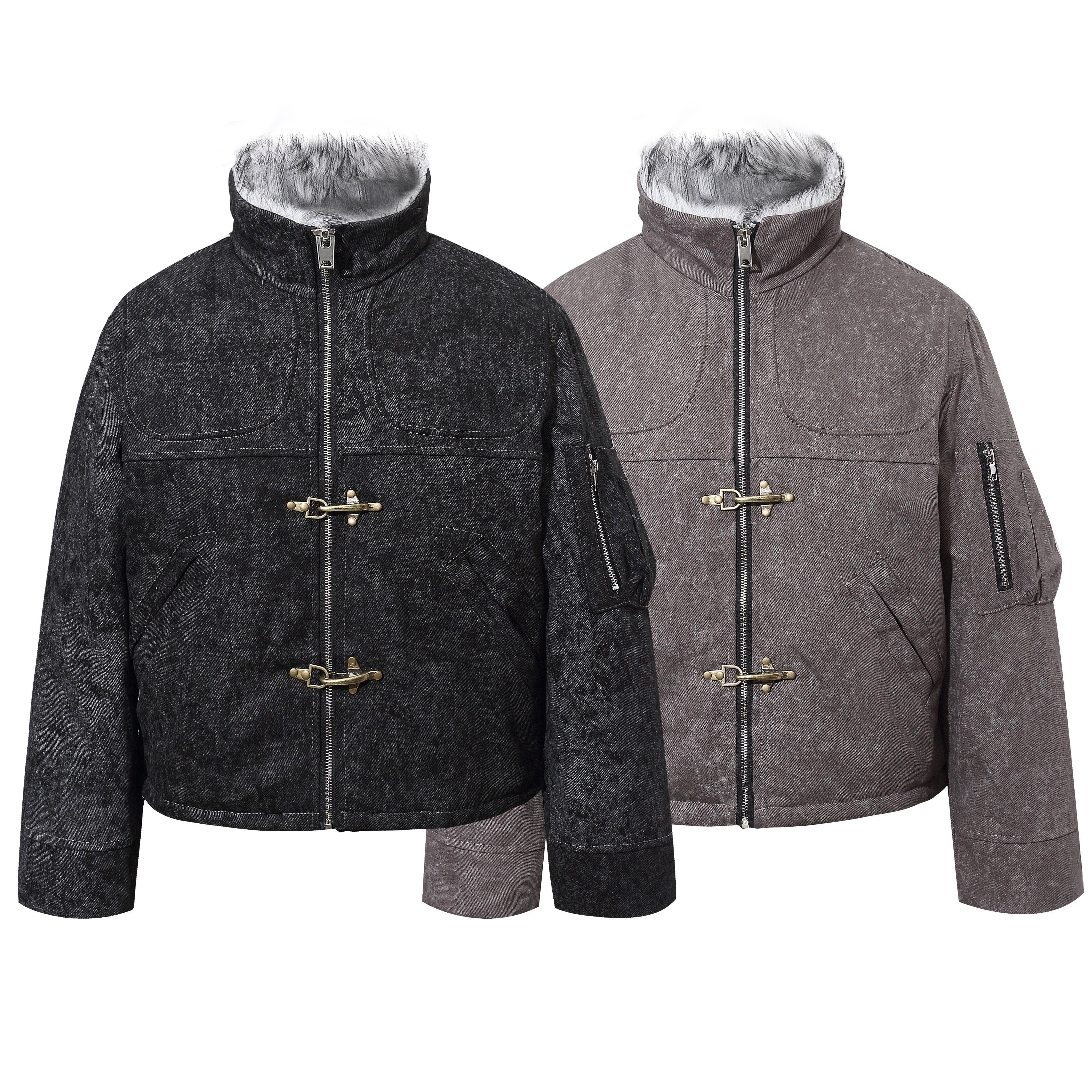 Omirad Vintage Toggle Cotton Jacket