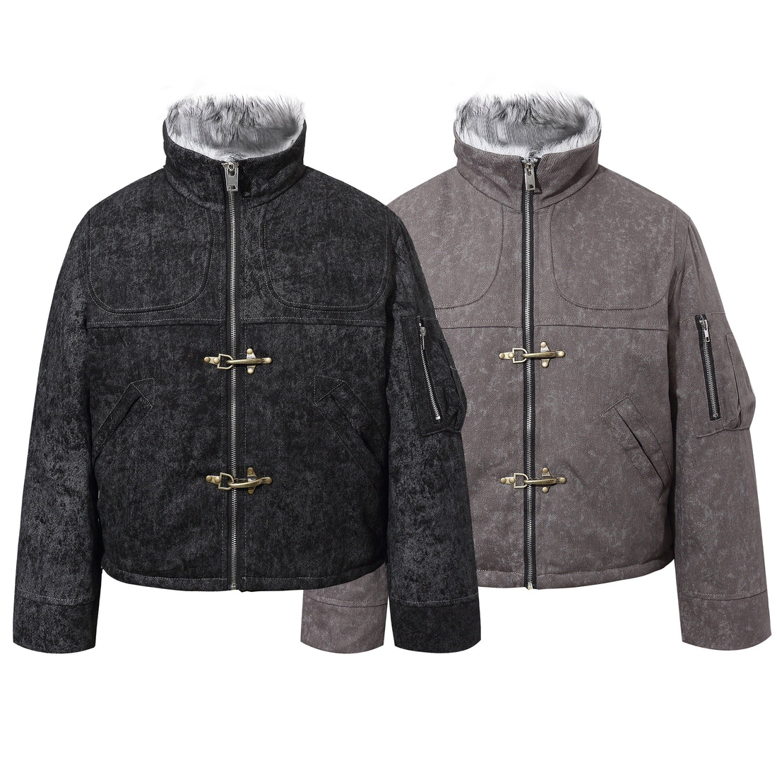 Omirad Vintage Toggle Cotton Jacket