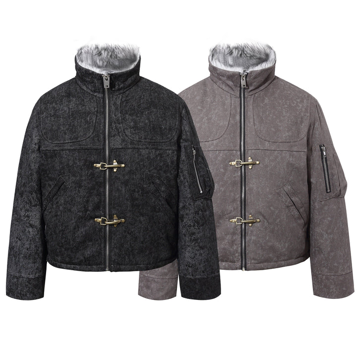 Omirad Vintage Toggle Cotton Jacket