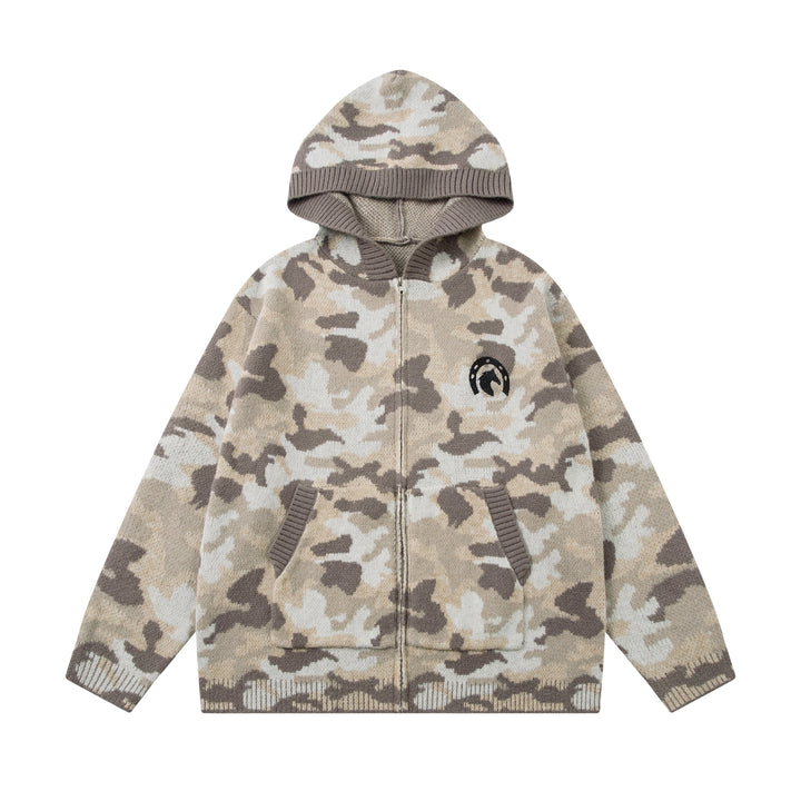 Omirad “07 Camo Knit Sweater”