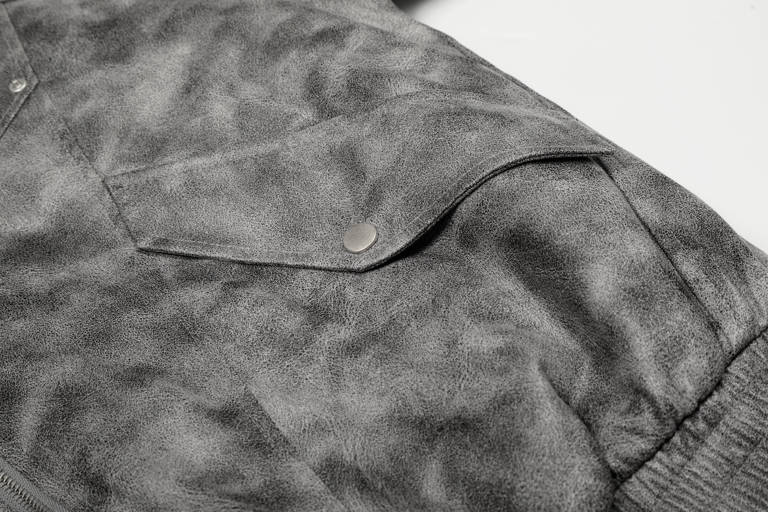 Omirad Washed Faux-Fur Hooded Jacket