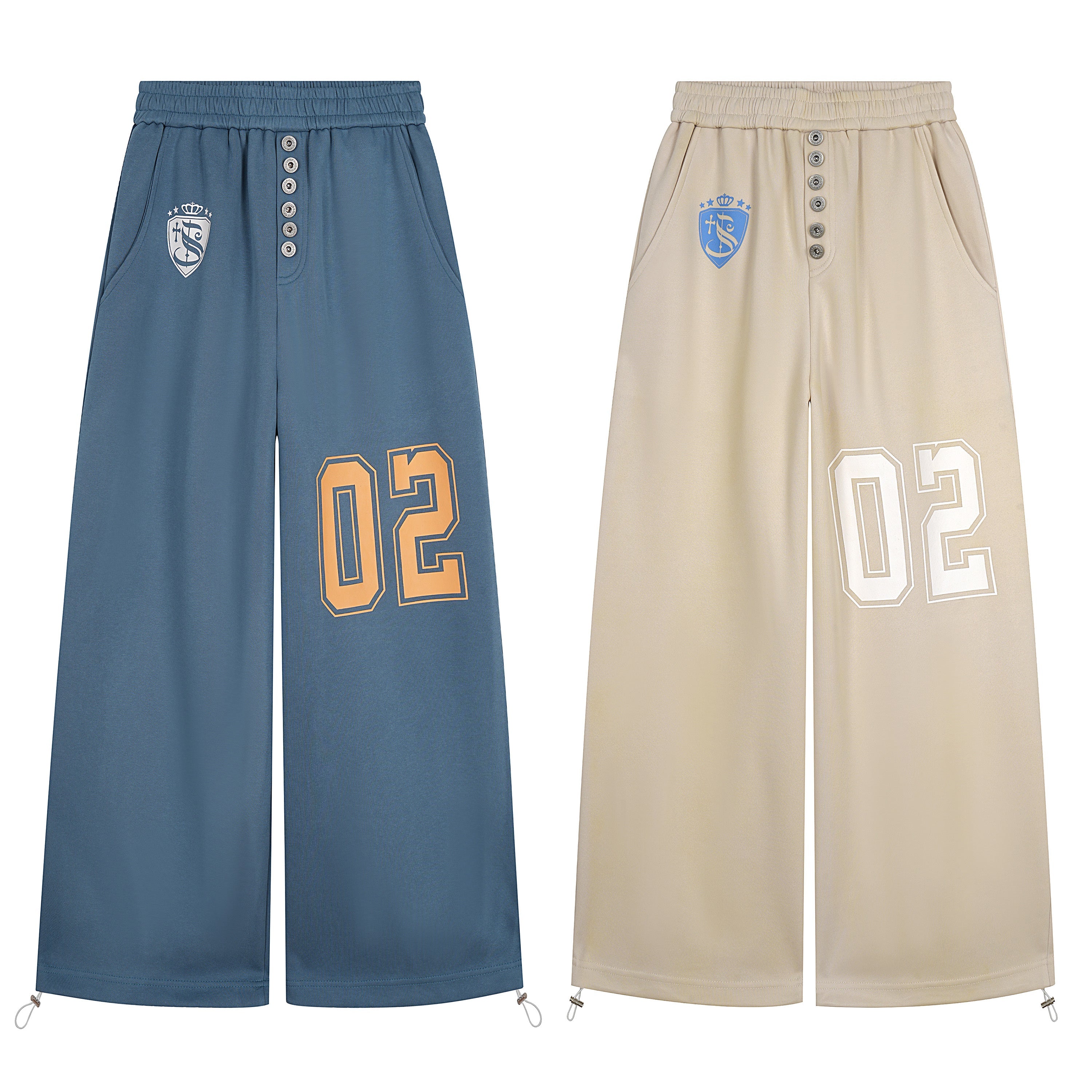 Omirad Varsity Number Wide-Leg Pants