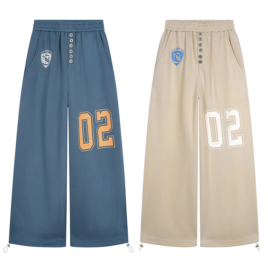 Omirad Varsity Number Wide-Leg Pants