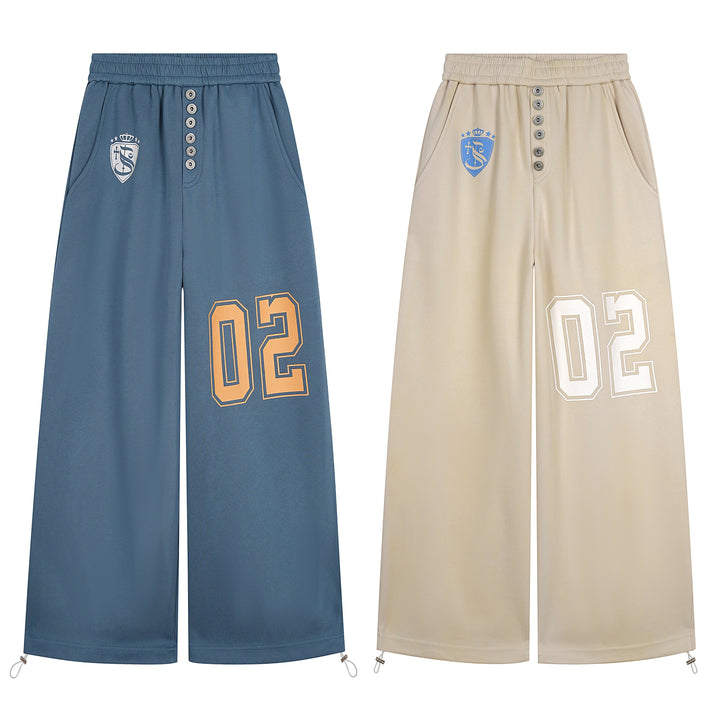 Omirad Varsity Number Wide-Leg Pants